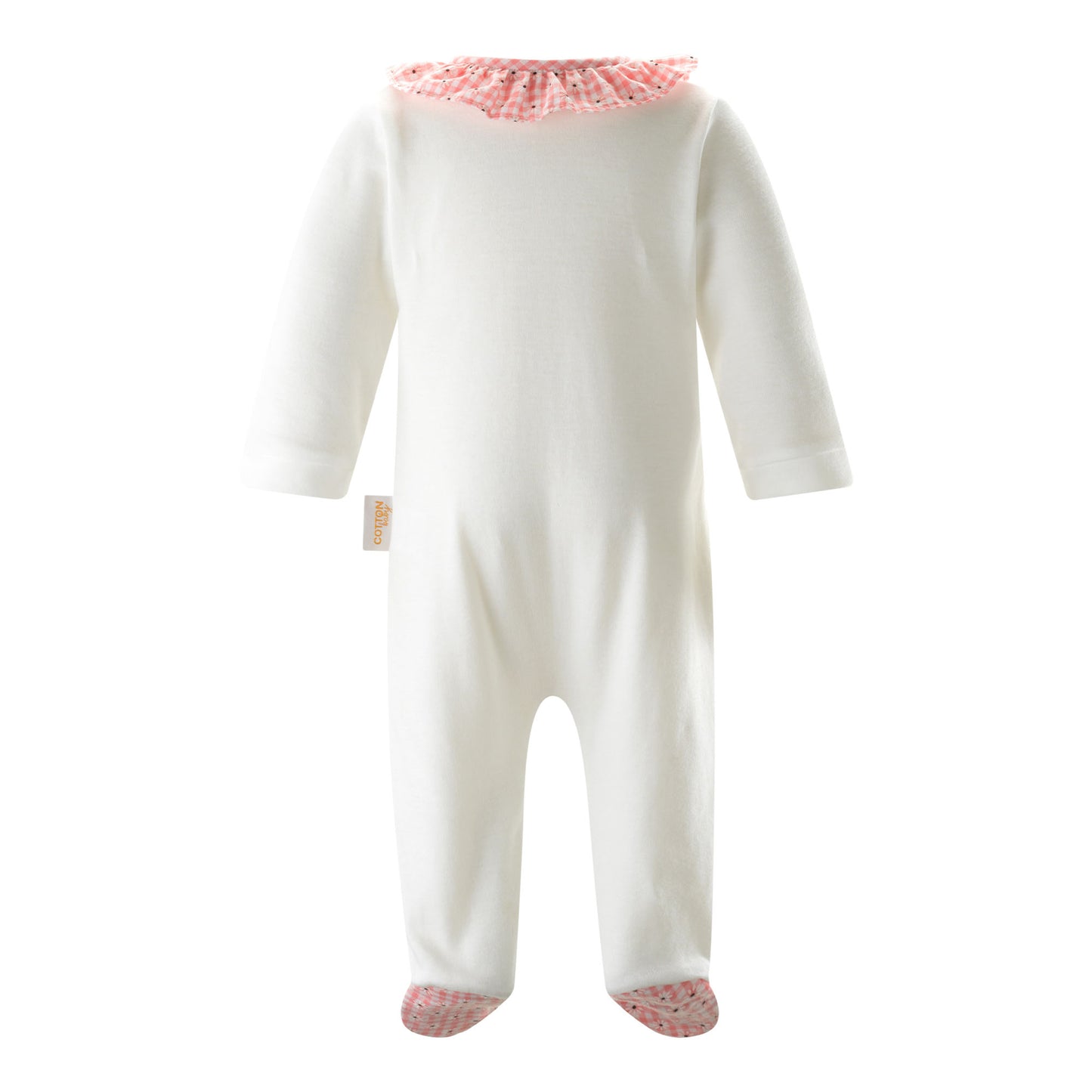 Gingham Daisy Babygro