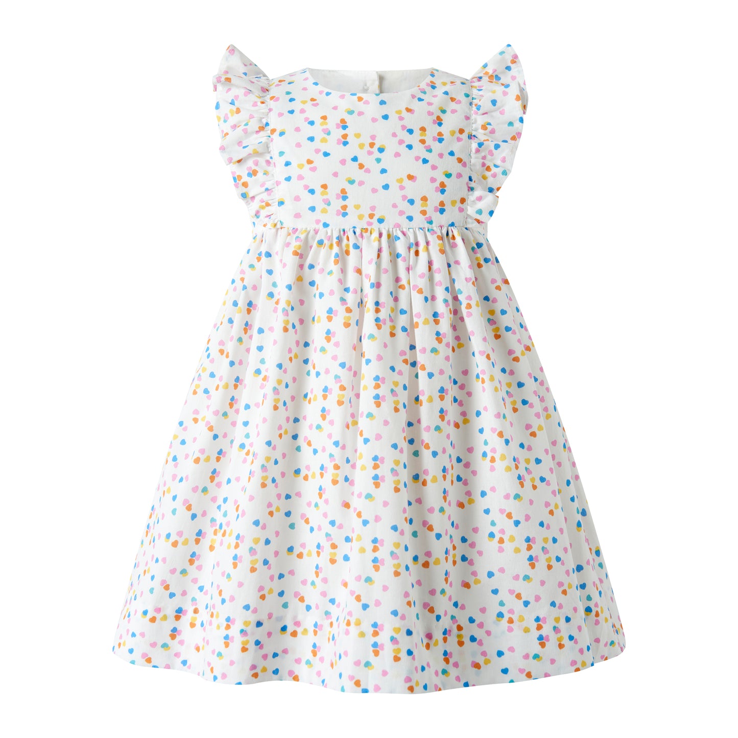 Heart Confetti Sundress & Hat