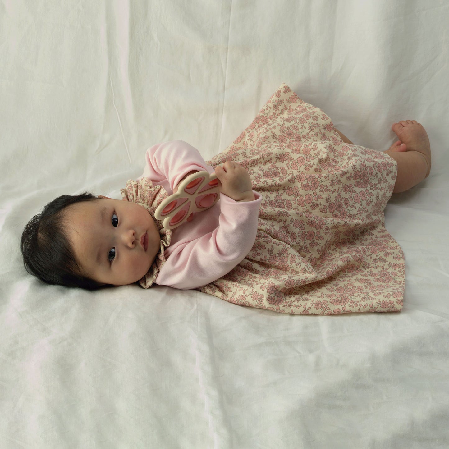 Floral Frill Collar Dress