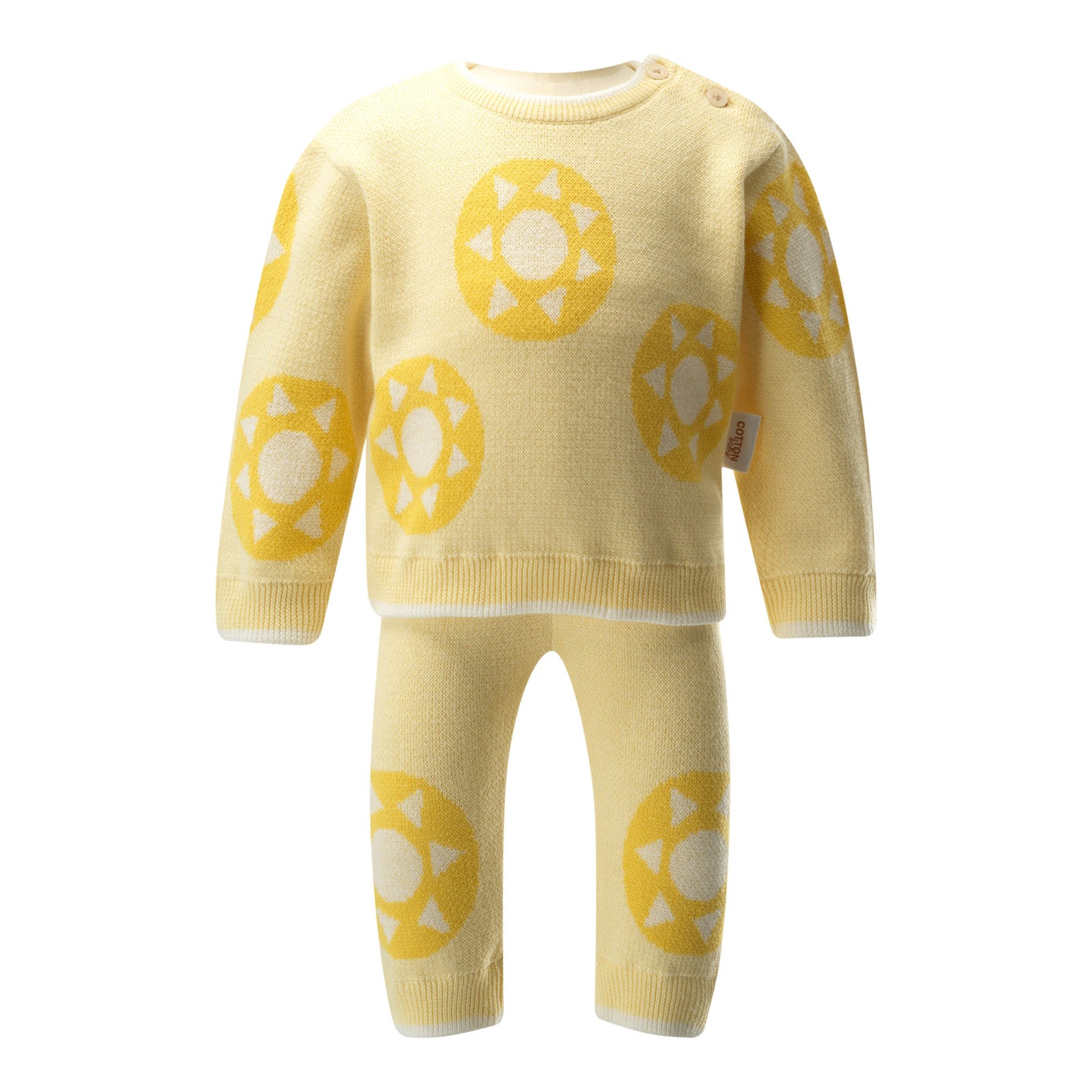 Sun Knit Sweater and Leggings Set