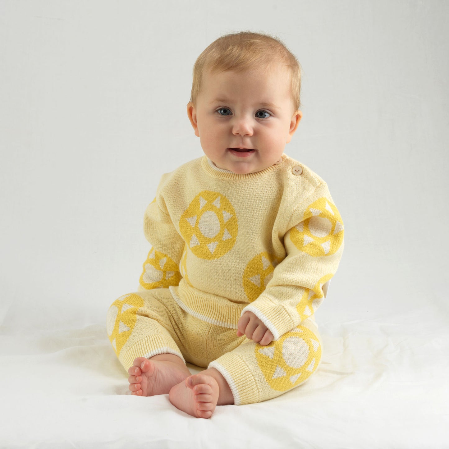Sun Knit Sweater and Leggings Set