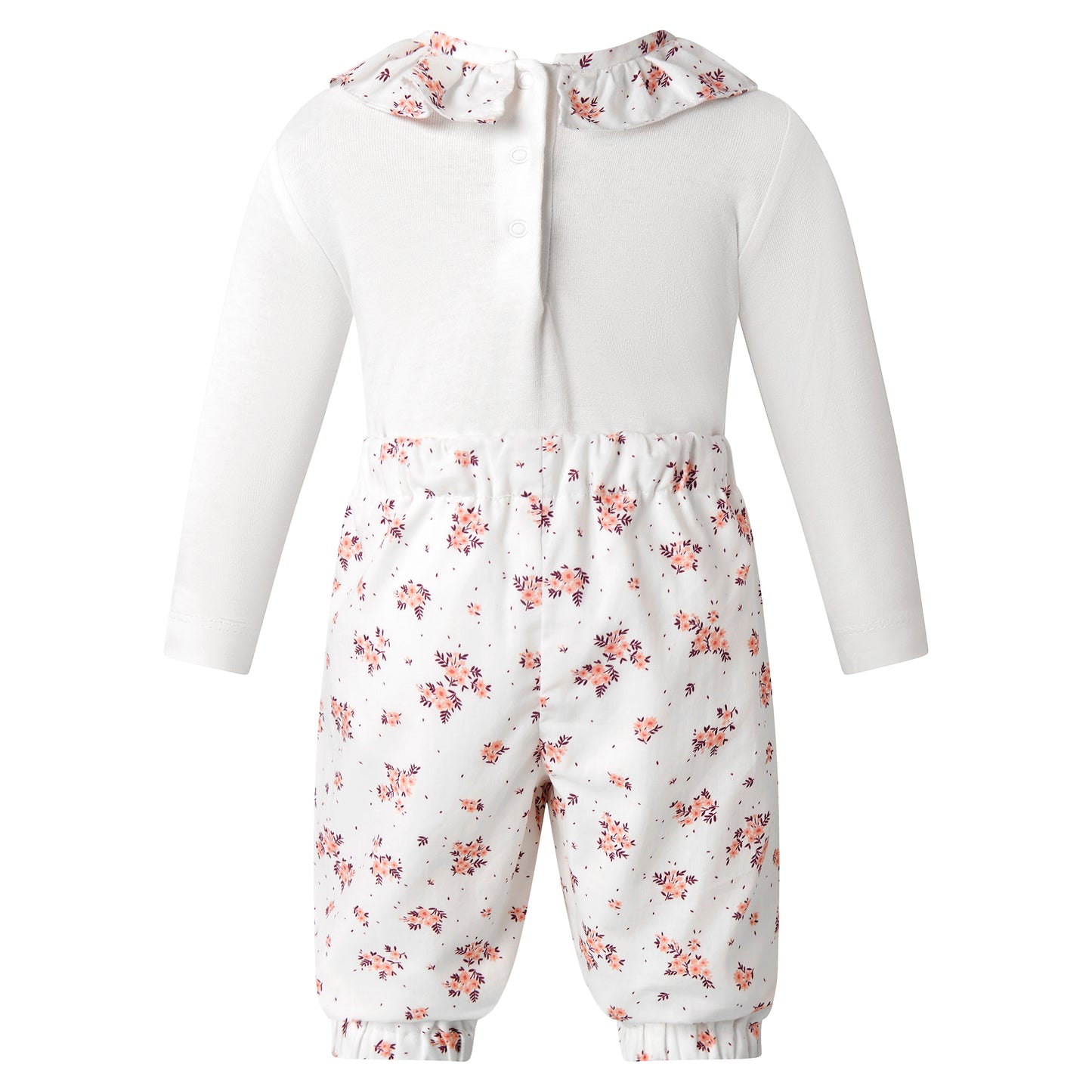 Floral Collar Body and Trousers Set