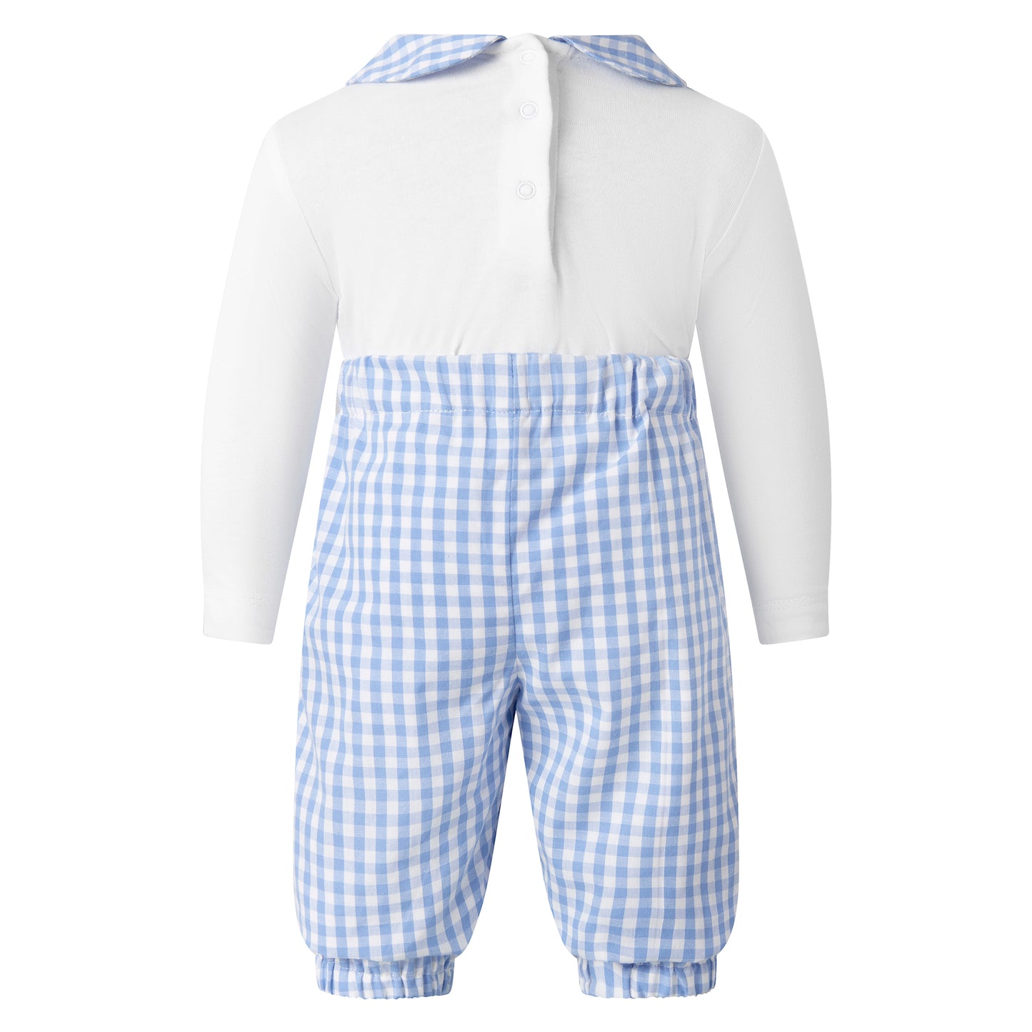 Gingham Check Body and Trousers Set