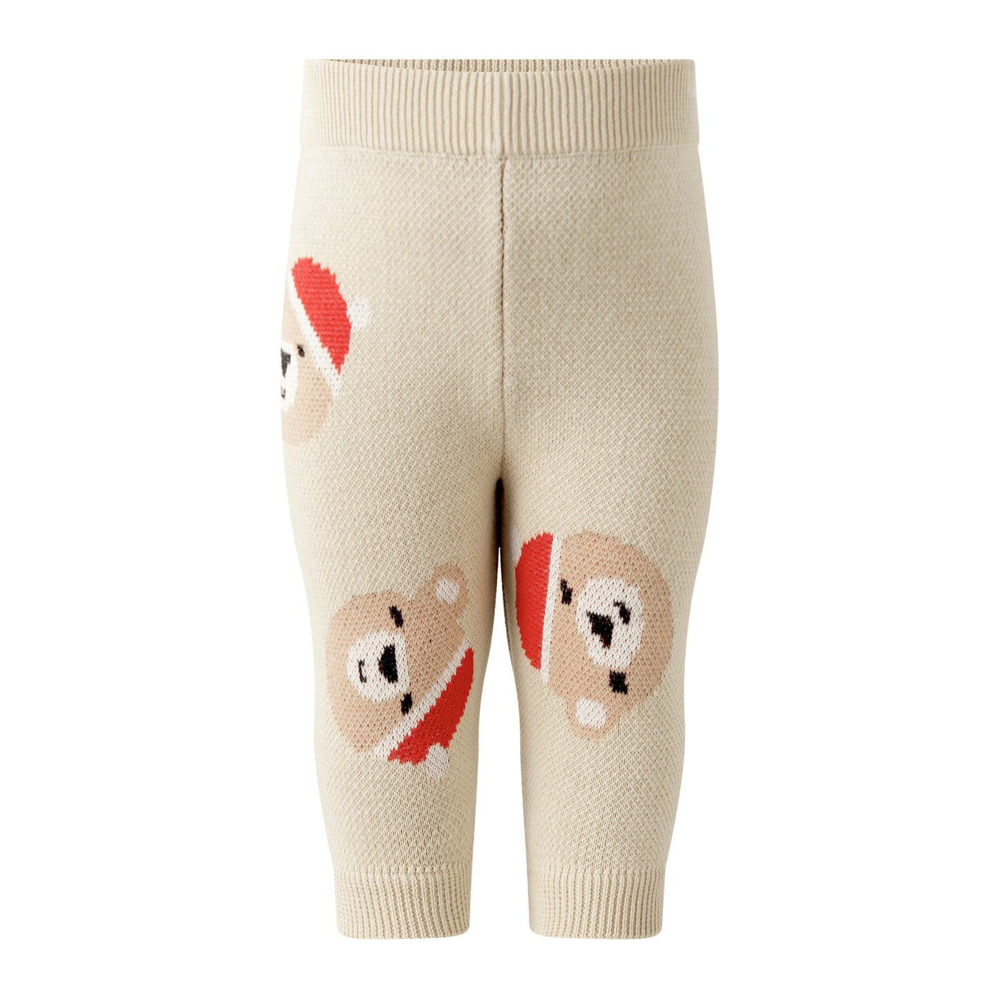 Santa Teddy Bear Sweater & Legging Set