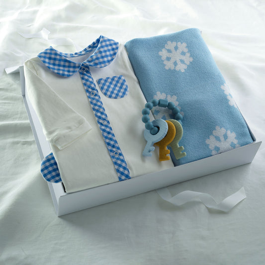 Snowflake Babygro Giftbox